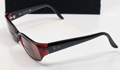 Ray Ban RB4055 660 Red Black Sunglasses Made in Italy FRAMES ONLY 