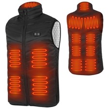 Heated Vest for Women Men 13 Heat Zones Electric Warming Waistcoat Lightweigh...