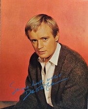 David McCallum Signed 4x5 Photo Autograph Man From UNCLE NCIS Actor Vintage