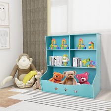 Kids' Storage Organizer, 3-tier Bookcase, Home Organization Toy Bookcase
