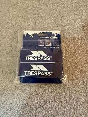 Trespass Blue Ski Velcros Bnwt