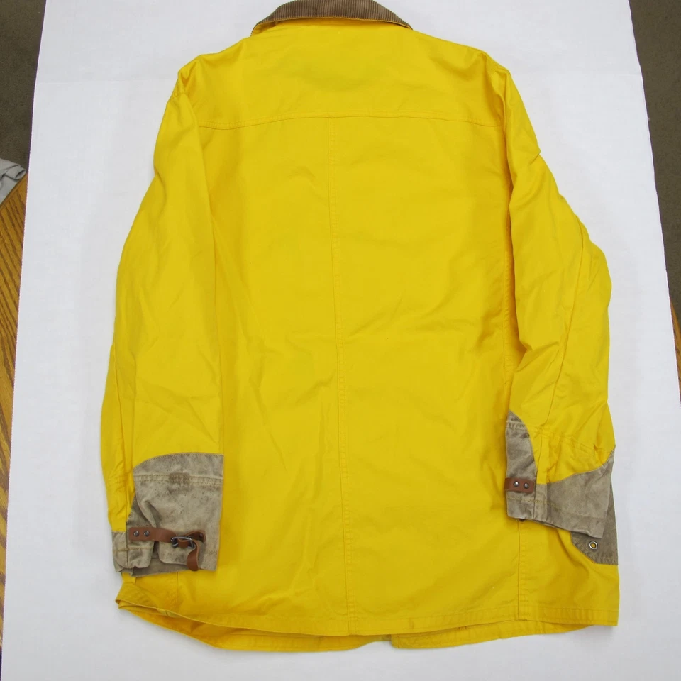 Chaqueta Polo Ralph Lauren Tareas Cierre Langosta Para Hombres Grande Amarillo Bombero Palanca Foto 3 de 4