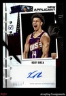 2025-26 Topps New Applicants Autographs #NAKB Koby Brea RC ROOKIE AUTO SUNS