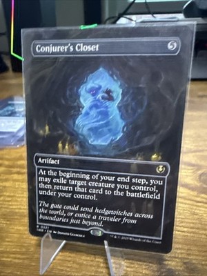 Mtg. Conjurer's Closet. Borderless. Innistrad Remastered. Pack Fresh 