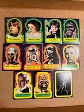 1977 Star Wars Series 1 Complete Sticker Set(11) -Used