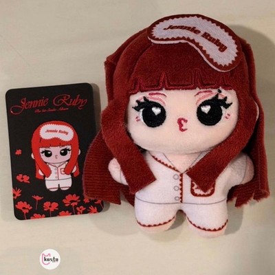 jennie miniso ぬいぐるみ　中国 ジェニ　ポップアップ マスコット ジェニー MINISO ポップアップ 中国限定 コラボ ぬいぐるみ マスコット