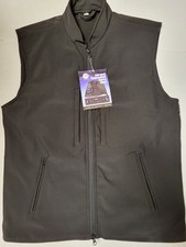 Small Soft Shell Conceal Carry Vest Rothco black protection with wind and water