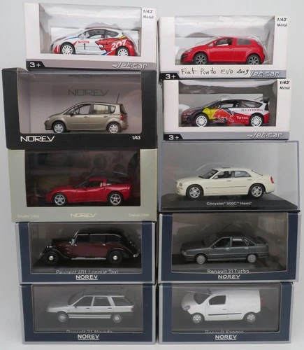 NOREV 1/43 SCALE MODELS TO CHOOSE FROM