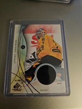 2024 25 Upper Deck SP Game Used Jersey Jeremy Swayman Boston Bruins