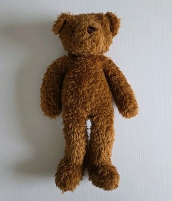 Appollo Toys Brown Textured Plush Bear 40cm Stuffed Animal Cuddle Toy