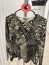 Designers Originals Womens Black/Beige Animal...