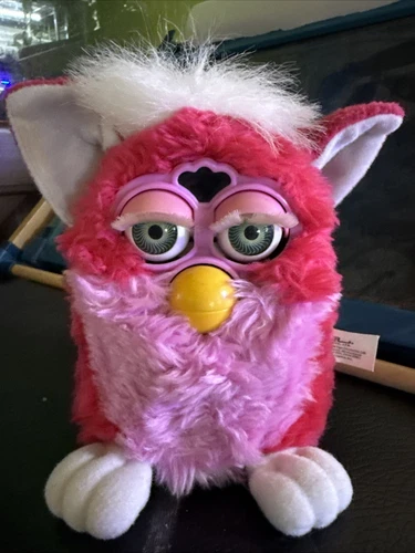 Vintage I Love You Furby, Valentine's Day 1999 Working Tiger Toys