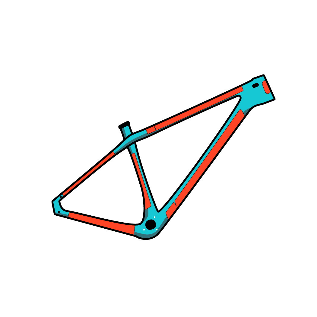 Razorblade Simplon RideWrap 29 IV glnzend 2023 Lackschutz Folie 6890₽