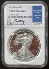 2019-S $1 SILVER AMERICAN EAGLE NGC PF70 signed EDMUND C. MOY : 06841