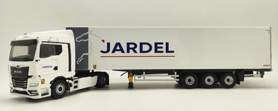 ELIGOR - MAN TGX GM 4x2 with JARDEL 3 Axle Van Trailer - 1/43 - ELI118425