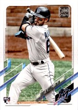 2021 Topps - Eddy Alvarez #326 70th Logo on Left (RC)