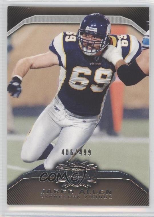 2010 Topps Triple Threads Sepia 406/499 Jared Allen #54 a3i