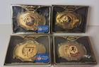 Washington Redskins Raintree Limited Ed. Brass Belt Buckle Lot NIB Super Bowl + — photo 2