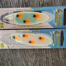 2 Moonshine Moonmaster std Trolling Spoons tangy toad