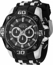 Invicta 44704 Pro Diver Black Dial 52 mm Men's Watch New