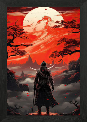 sekiro shadows die twice Framed Wall Art Poster Canvas Print Picture