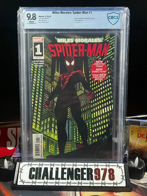 CBCS 9.8 Miles Morales Spider-Man #1 (2019) SLAB
