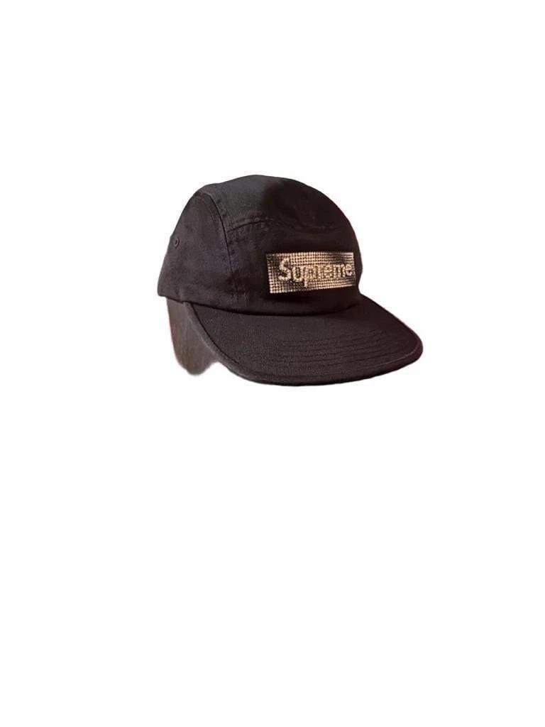 Supreme Black 5 Panel Hats for Men for sale | eBay