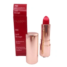 Clarins Joli Rouge Long Wearing Moisturizing Lipstick 760 PINK CRANBERRY 