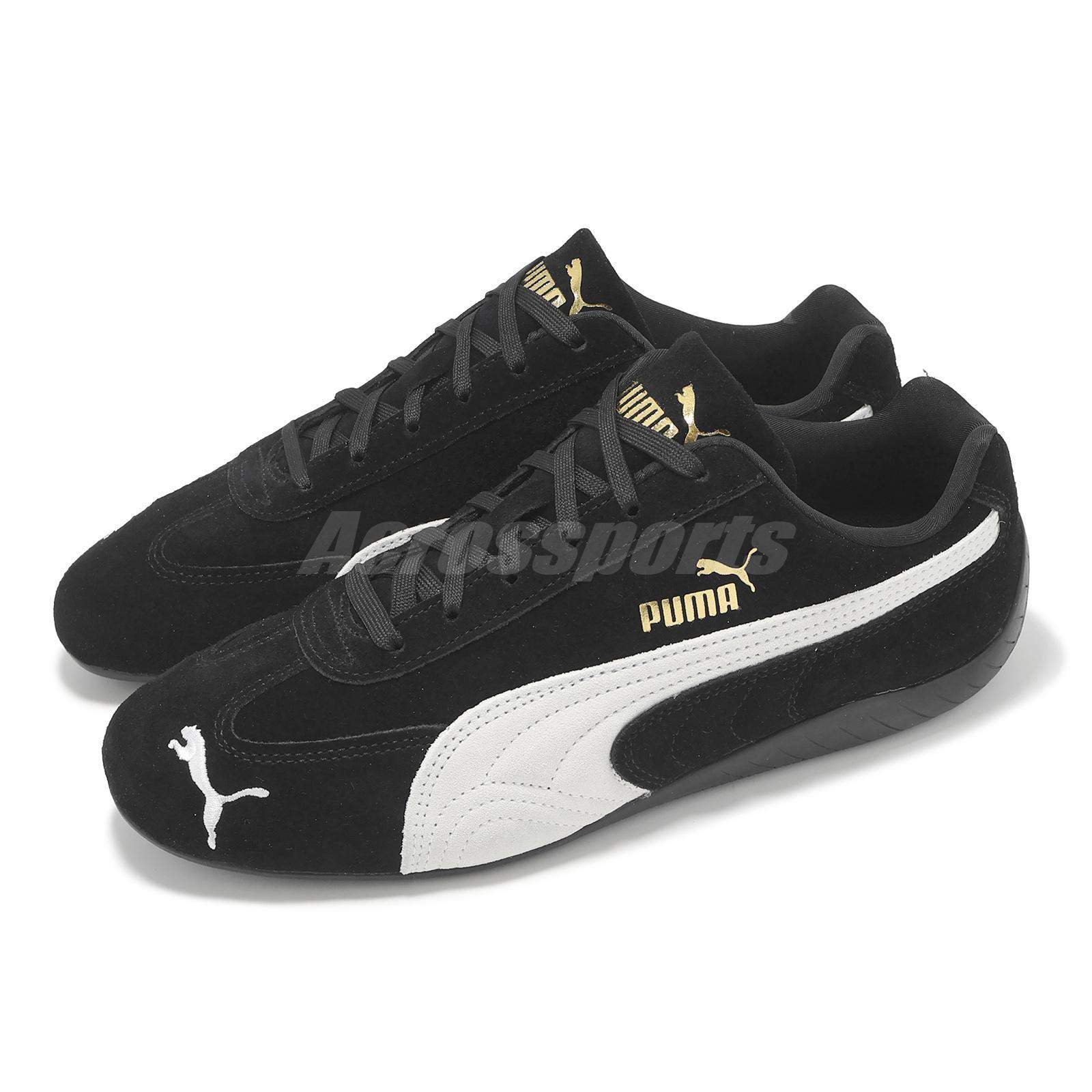 Puma Speedcat OG Rose Черно-белая мужская повседневная обувь унисекс, кроссовки 398846-01
