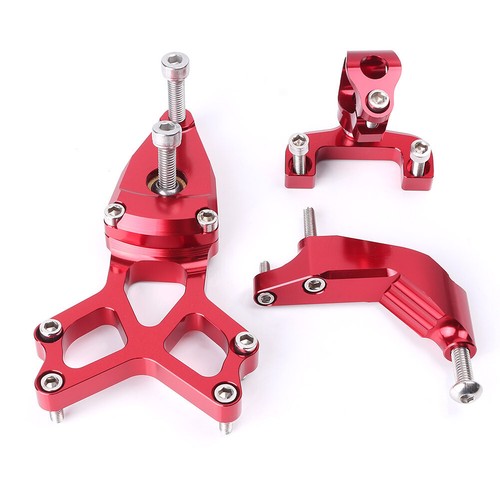 For Honda CBR1000RR 2008-2014 Steering Damper Stabilizer Bracket Mount Kit - Picture 4 of 7
