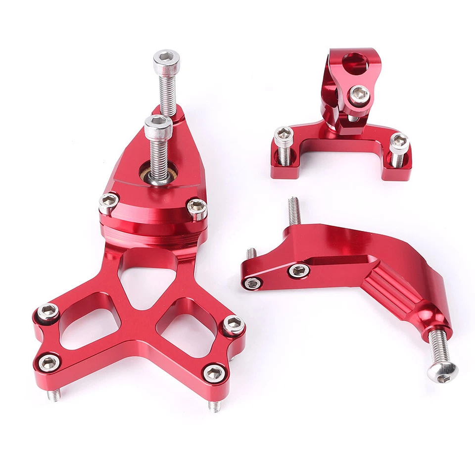 Kit de montaje de soporte estabilizador amortiguador de dirección para Honda CBR1000RR 2008-2014 Foto 4 de 4