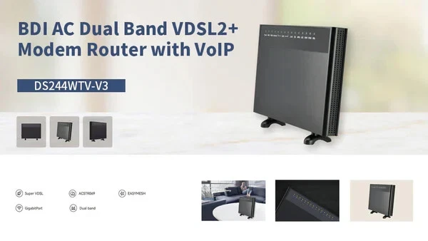 AC Dual Band VDSL2+ Modem Router with VoIP - image 4 of 4