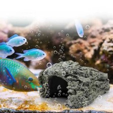 Aquarium Fish Hiding Cave Resin Fish Tank Landscape Turtle Reptile Hide Habitat◈