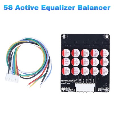 5S Active Equalizer Balancer Lifepo4 / Lipo/ LTO Battery Energy9682
