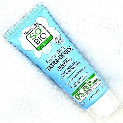 SOBIOETIC Extra Mild Hand Cream - Organic Aloe Vera