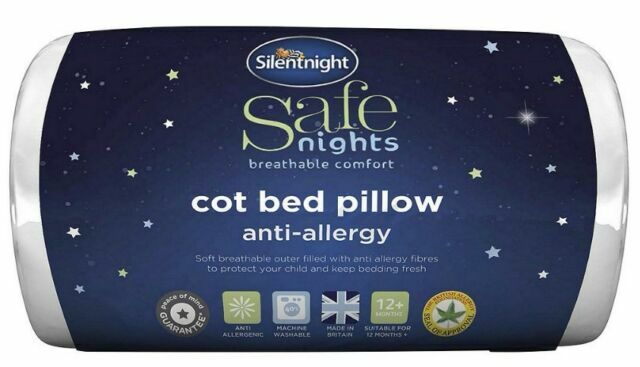 silent night cot bed pillow