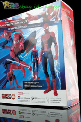 【kzm】MAFEX THE AMAZING SPIDER-MAN2 The Amazing Spider-Man 2 MAFEX Spider-Man 6 Action Figure