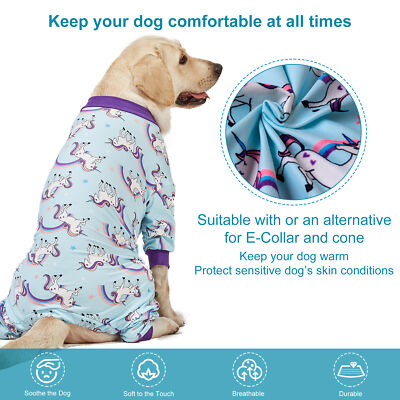 LovinPet Dog Pjs Medium Warm Clothes For Great Dane Sleep Warm | eBay