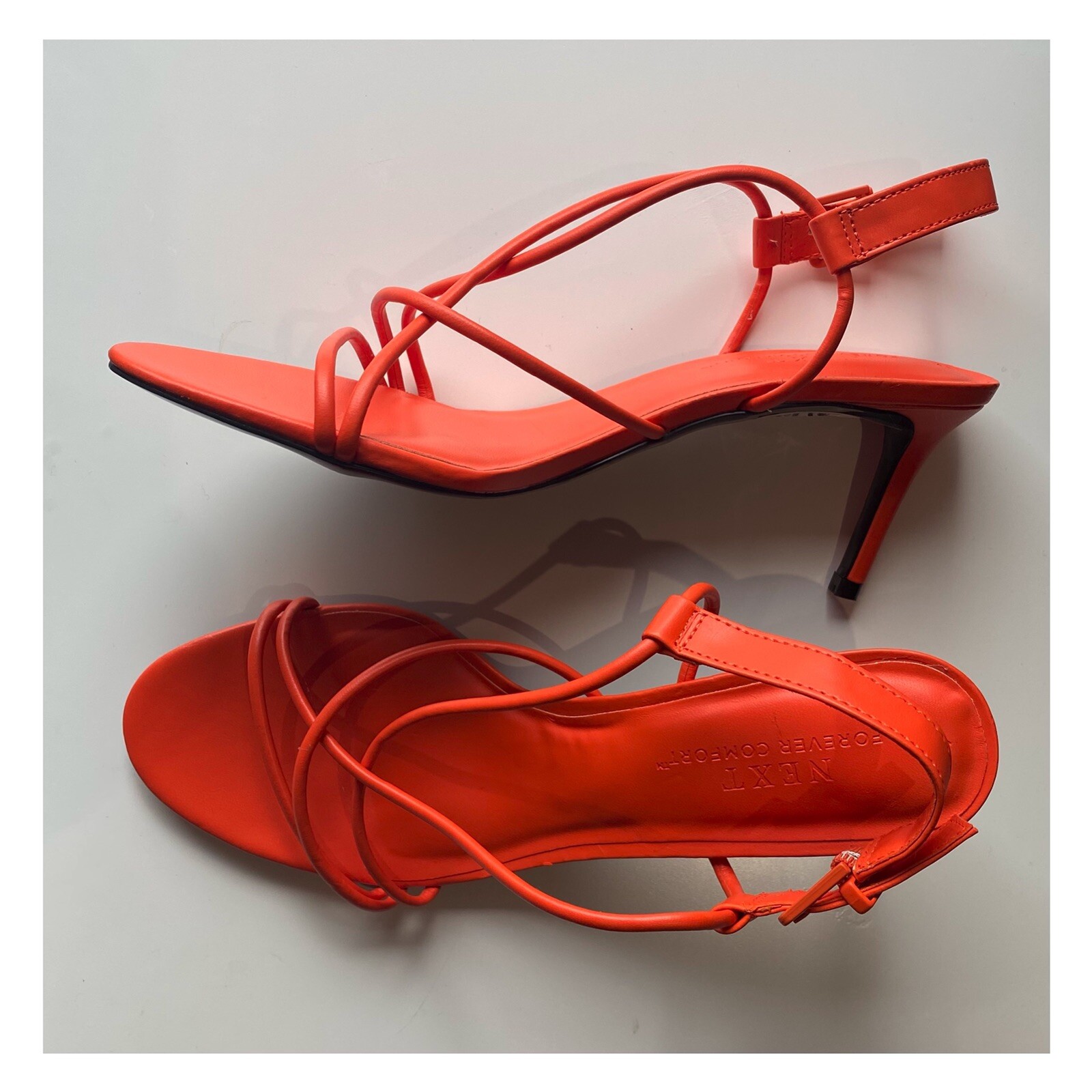 next orange heels