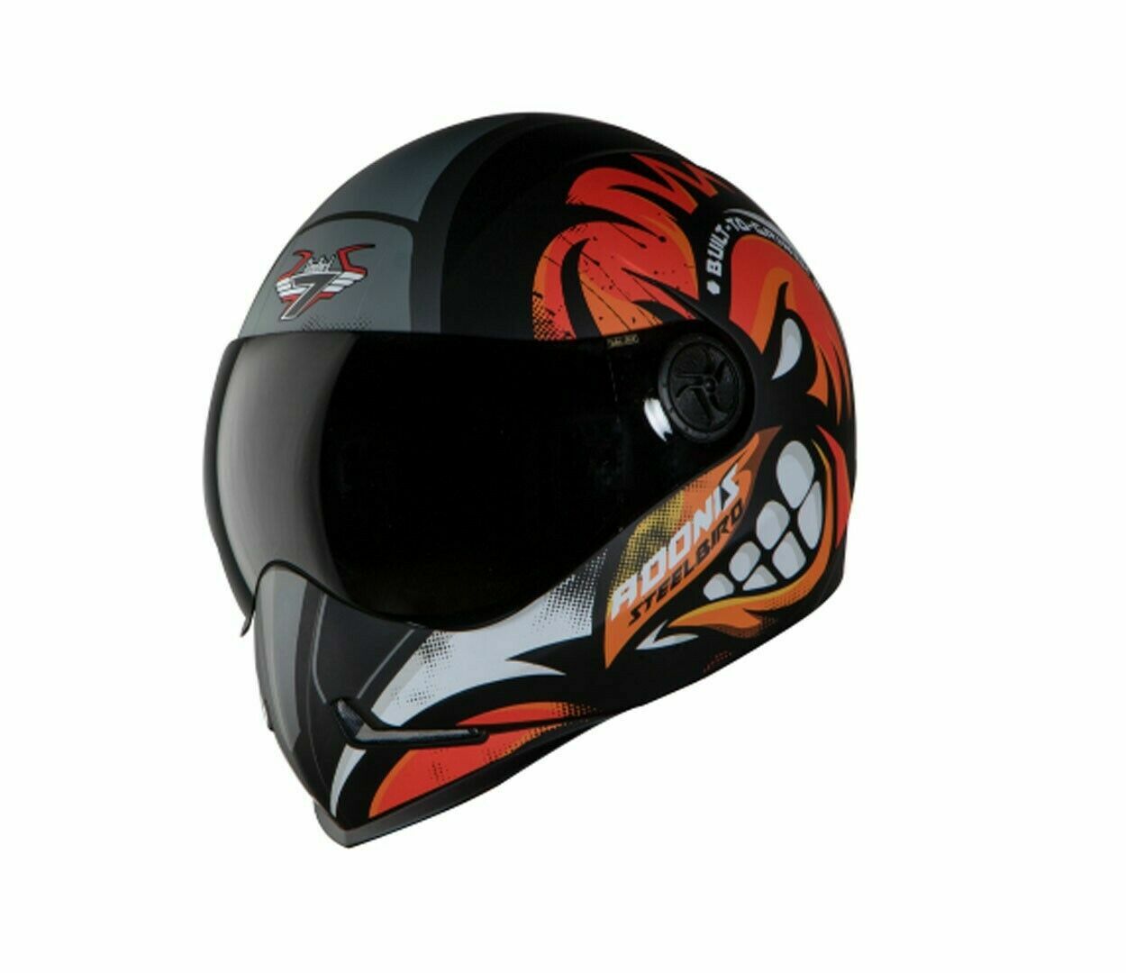 Face Helmet Smoke Visor L 600mm 