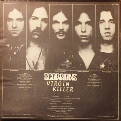 Scorpions - Virgin Killer - RCA Victor - AYL1-3659 - LP, Album