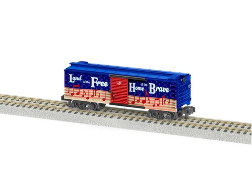 Carro de carga Lionel Gilbert Trains American Flyer USA Patriotic Sounds #2219150 | Zustand: New