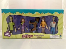 Scooby Doo Bendable Figure Gift Set Equity Toy Cartoon Network Velma Fred Shaggy