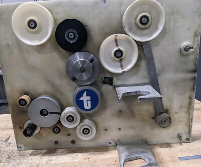 CHARMILLES 290 WIRE FEED PANEL ROBOFIL WIRE REEL DRIVE MOTER ENCODER PULLEY EDM