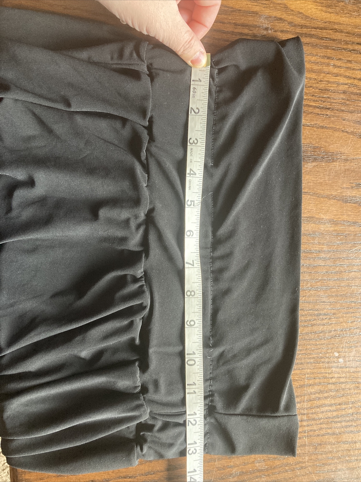 Balera Harem Size LA Large Solid black dance Crop… - image 10