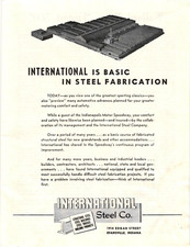 1952 Print Ad International Steel Fabrication Company