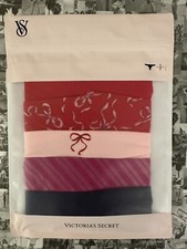 New Victoria's Secret 5-Pack No-Show Thong Panties Multicolor Small S   