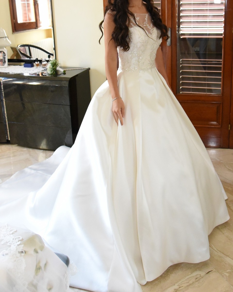 Sposa Semplici Abito Sposa Seconda Mano Abito Da Sposa Usato