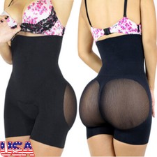 Fajas Women High Waist Body Shaper Shorts Panty Pants Tummy Control Shapewear