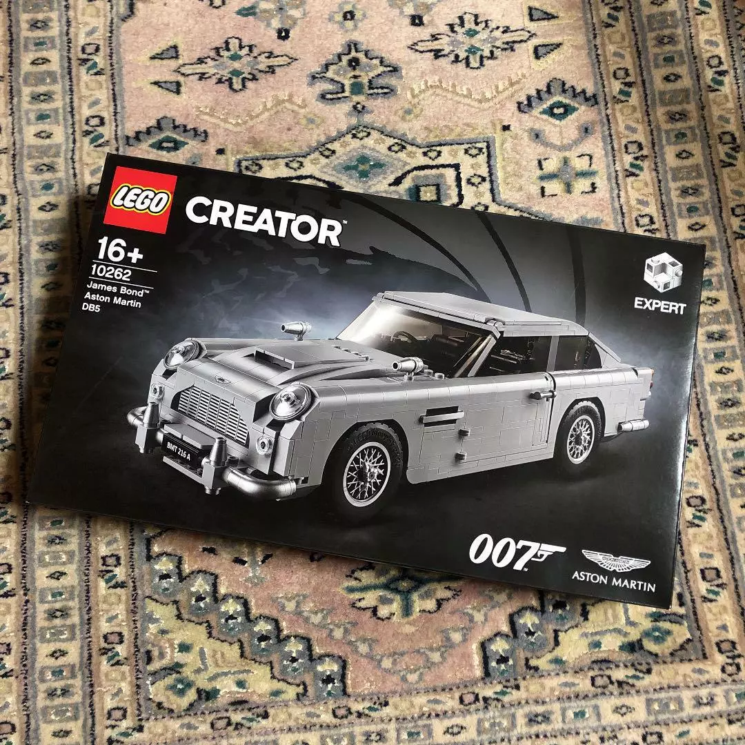 Lego Aston Martin DB5: be careful with it, 007